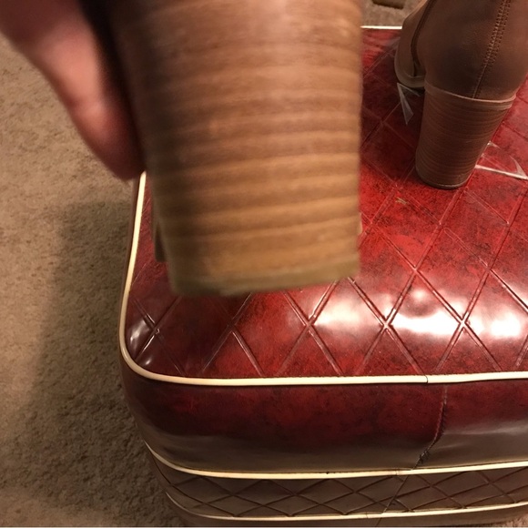 Brown Leather Ankle Boots - Picture 5 of 6